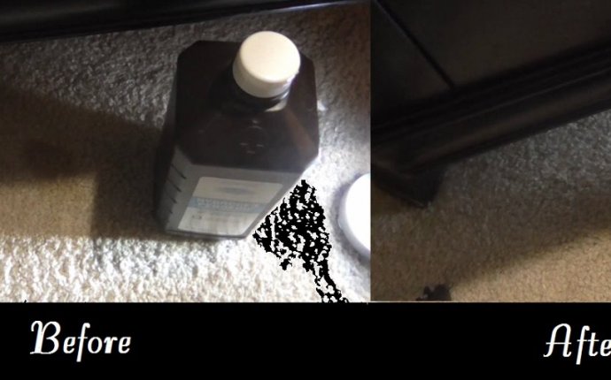 Removing Carpet Cat Vomit Stains with Hydrogen Peroxide - YouTube