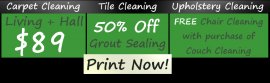 Carpet Cleaning Coupon Redding CA