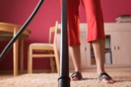 Cleaning your carpet with non-toxic solutions eases allergy and asthma symptoms.