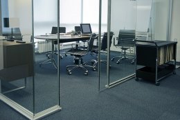 Commercial cleaning conference rooms