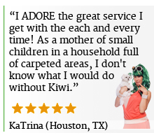 Kiwi Houston Carpet Cleaning Reveiws