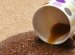How to clean coffee stains from carpet?