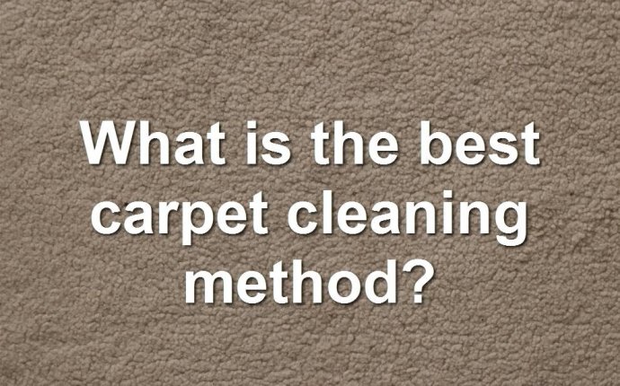 Best method of Carpet Cleaning